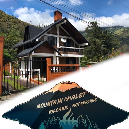 Mountain Chalet - Tungurahua Hot Springs/Aguas Termales 바뇨스 외부 사진