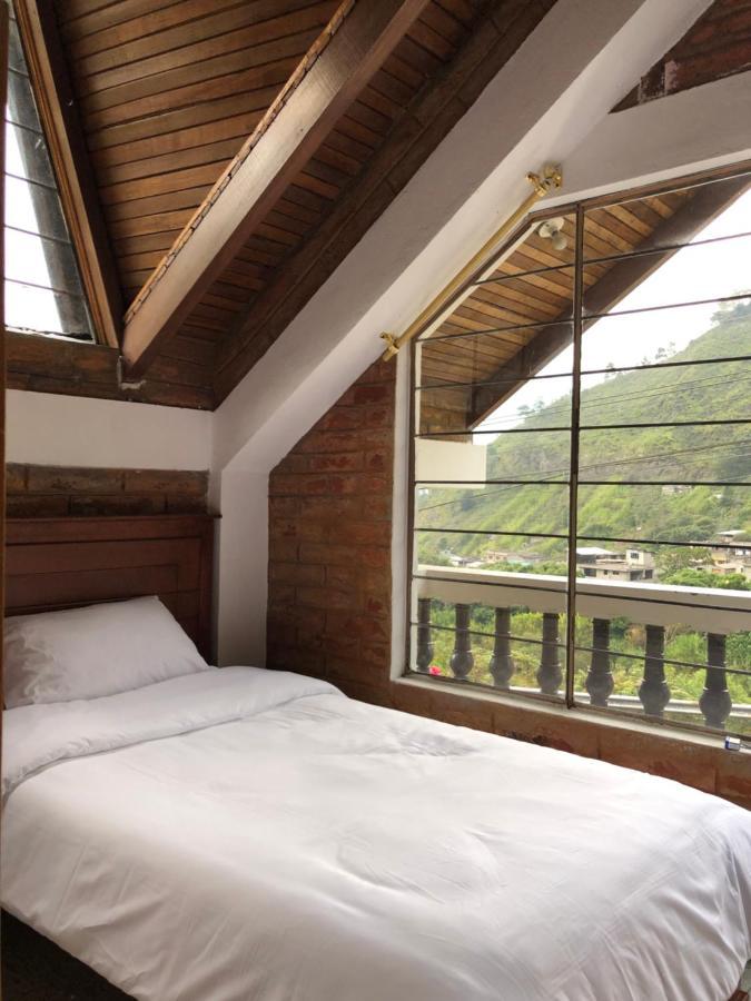 Mountain Chalet - Tungurahua Hot Springs/Aguas Termales 바뇨스 외부 사진