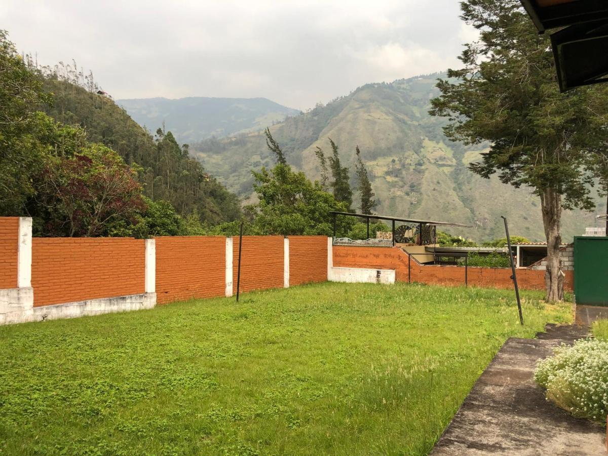 Mountain Chalet - Tungurahua Hot Springs/Aguas Termales 바뇨스 외부 사진