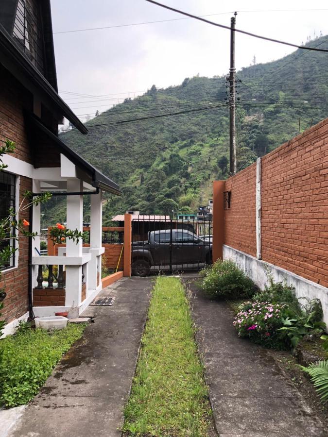 Mountain Chalet - Tungurahua Hot Springs/Aguas Termales 바뇨스 외부 사진