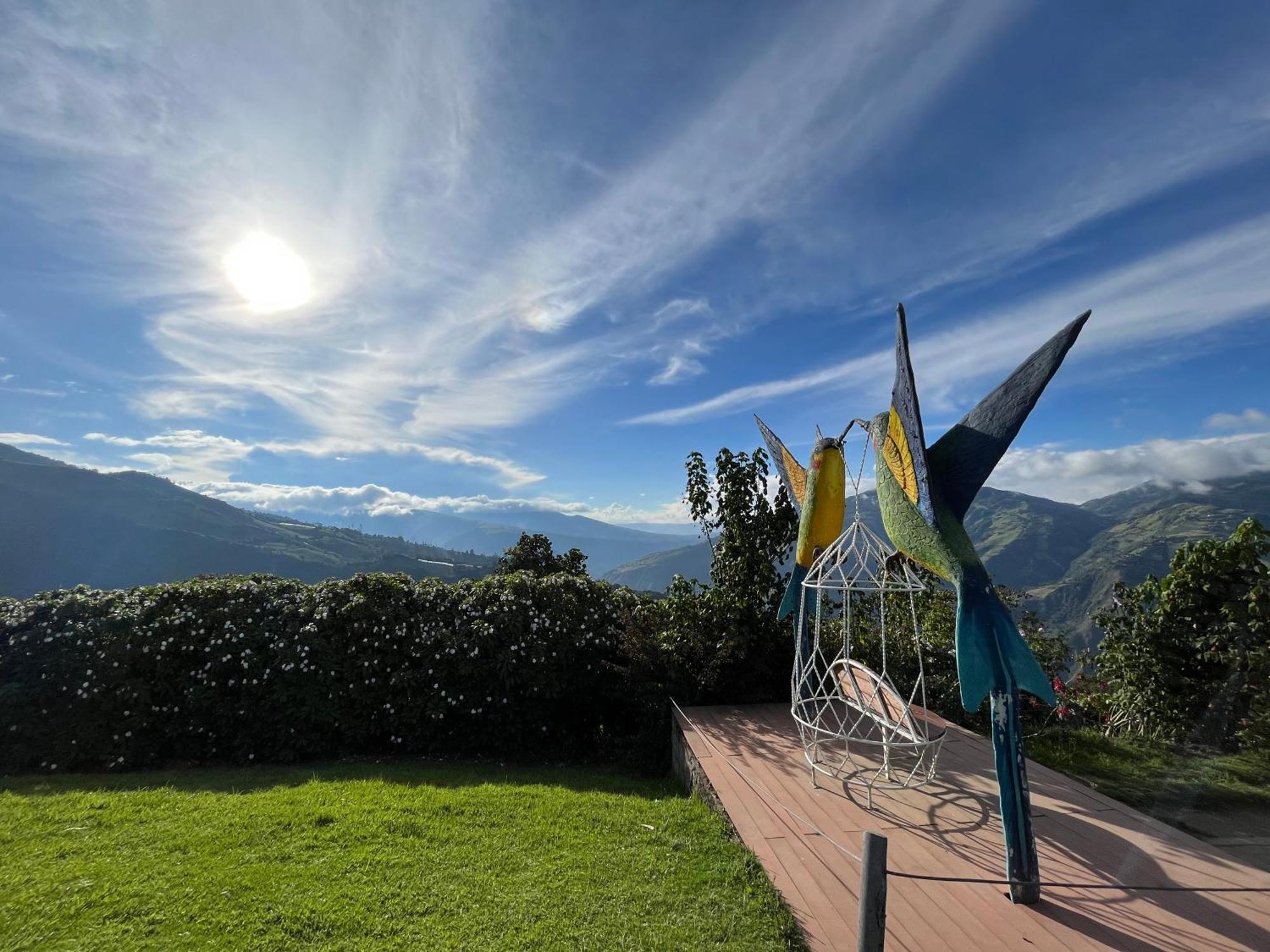 Mountain Chalet - Tungurahua Hot Springs/Aguas Termales 바뇨스 외부 사진